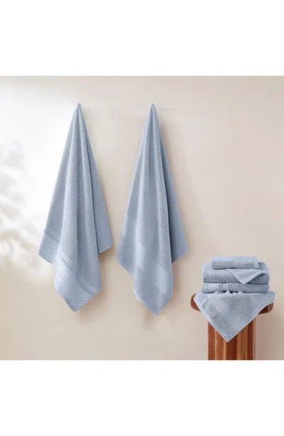 Modern Threads Astra Jacquard 6pc Towel Set In Blue