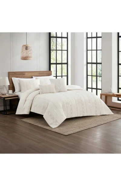 Modern Threads Marcy 5-piece Comforter Set In White