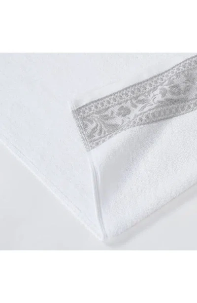 Modern Threads Allie Jacquard Border 6pc Towel Set In Gray
