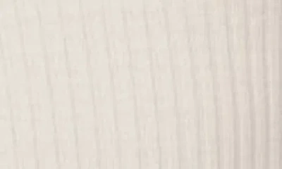 Blu Pepper Asymmetric Long Sleeve Ribbed Sweater In White