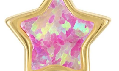 Fzn Kids' Opal Star Stud Earrings In Multi