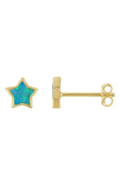 Fzn Kids' Opal Star Stud Earrings