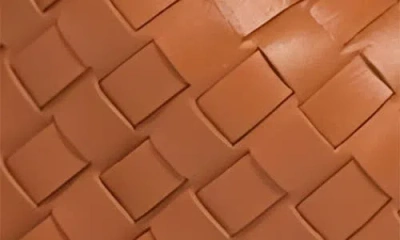 Macrae & Co . Woven Faux Leather Crossbody Bag In Brown