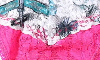 Hanky Panky Signature Lace Original Rise Thong In Pink