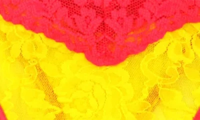 Hanky Panky Signature Lace Original Rise Thong In Multi