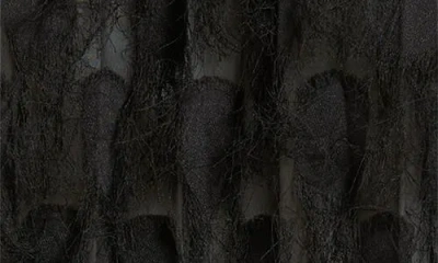 Hugo Boss Boss Baima Fray Texture Top In Black