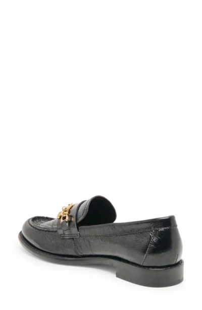 Dolce Vita Waylen Charm Chain Loafers In Black