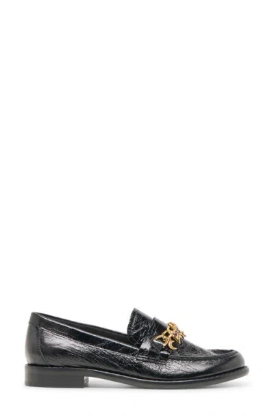 Dolce Vita Waylen Charm Chain Loafers In Black