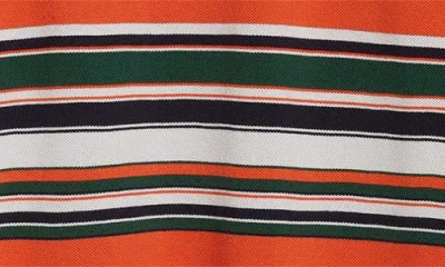 Martine Rose Oversize Stripe Polo In Red