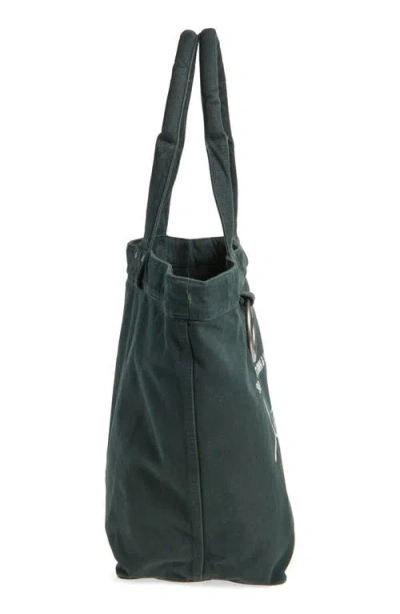 Martine Rose Bondage Canvas Tote In Green