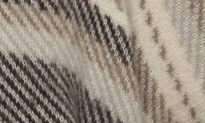 Matty M . Stripe Poncho In Multi