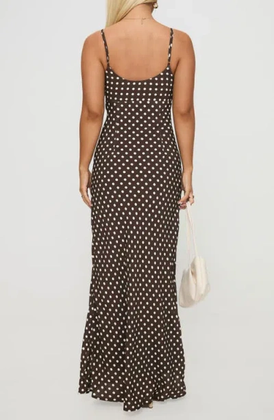 Princess Polly Jorjana Polka Dot Maxi Dress In Multi