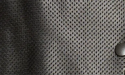 Akris Punto Crop Perforated Leather Jacket In Black