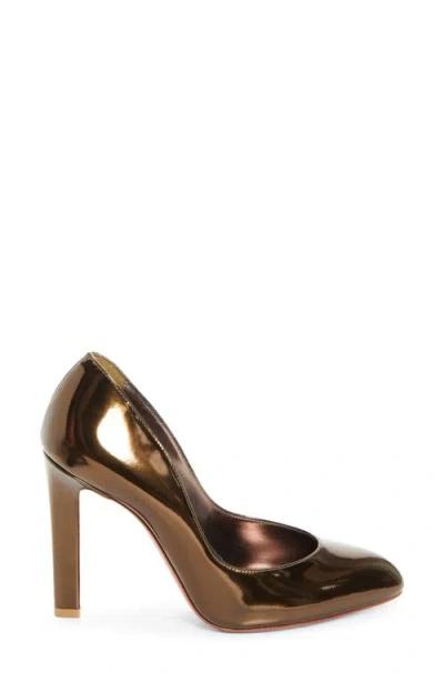Christian Louboutin Fannylove Metallic Pump In Multi