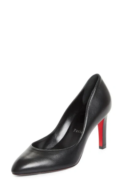 Christian Louboutin Fannylove 85 Leather Pumps In Multi