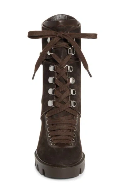 Christian Louboutin Macademia Combat Boot In Multi