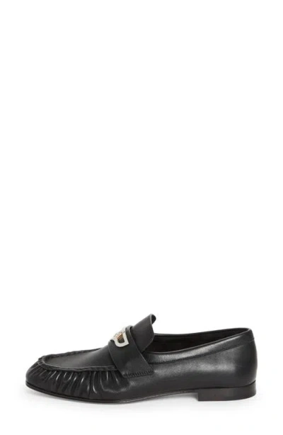 Christian Louboutin Mocallista Leather Loafers In Black