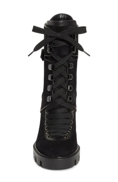 Christian Louboutin Macademia Combat Boot In Multi