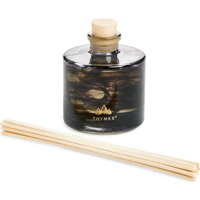 Thymes Noir Woods Petite Reed Diffuser In Green