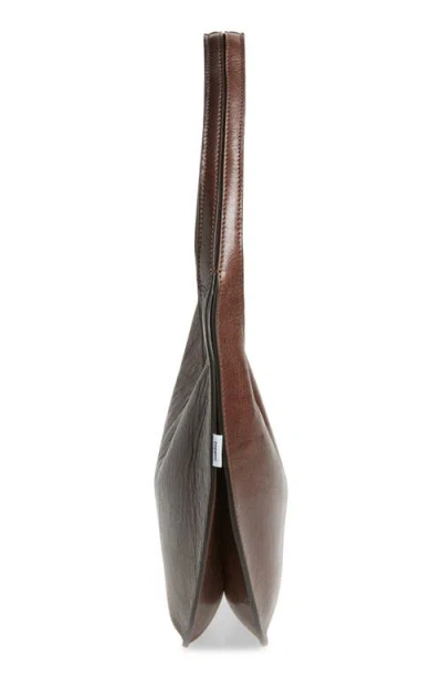 Coperni Medium Soft Swipe Shoulder Bag In Brown