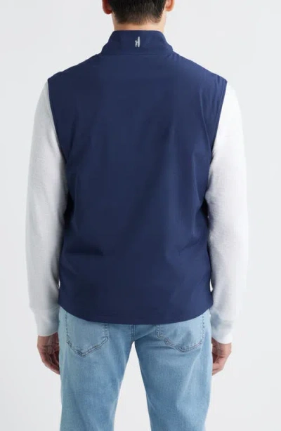 Johnnie-o Big Sur Performance Vest In Blue