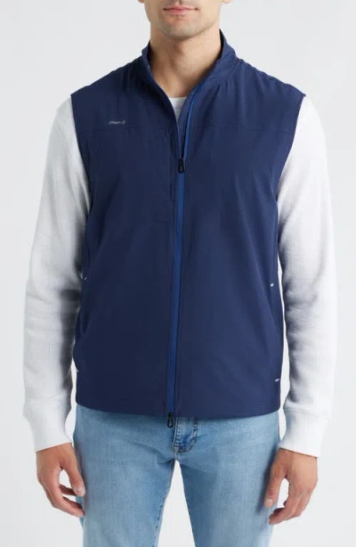Johnnie-o Big Sur Performance Vest In Blue