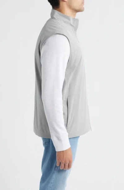 Johnnie-o Big Sur Performance Vest In Gray