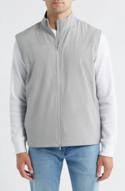 Johnnie-o Big Sur Performance Vest In Gray