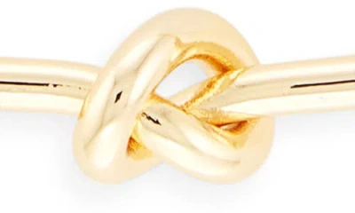 Shashi Knot Cuff Necklace In Gold