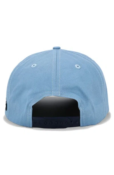 Students Los Angeles Book Fair Cotton Snapback Baseball Cap In Blue