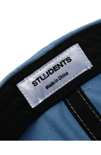 Students Los Angeles Book Fair Cotton Snapback Baseball Cap In Blue