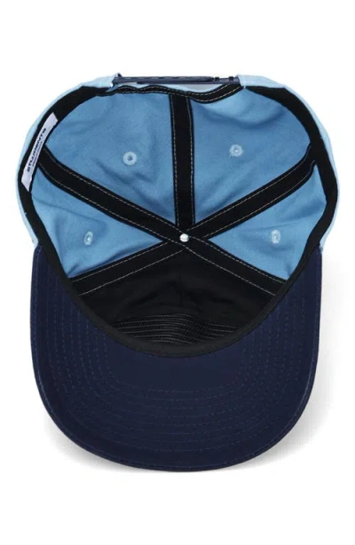 Students Los Angeles Book Fair Cotton Snapback Baseball Cap In Blue