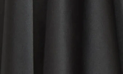 Dessy Collection Floral Embellished Strapless Fit & Flare Midi Cocktail Dress In Black