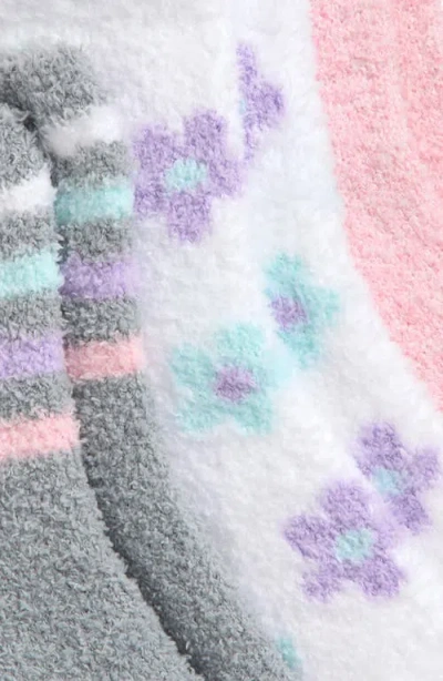 Capelli New York Kids' Assorted 3-pack Chenille Crew Socks In Multi