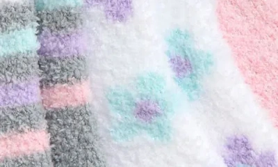 Capelli New York Kids' Assorted 3-pack Chenille Crew Socks In Multi