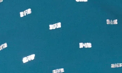 Vince Camuto Long Sleeve V-neck Ruffle Top In Blue