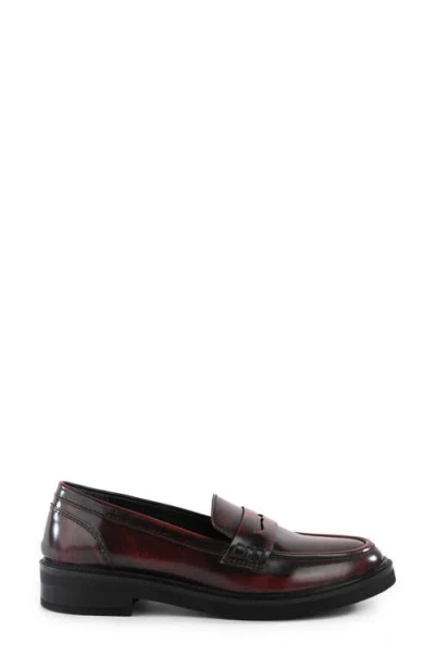 Seychelles Dover Penny Loafer In Burgundy