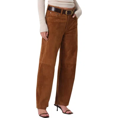 Citizen Of Humanity Citizens Of Humanity Miro High Rise Relaxed Jeans In Toasted Caramel In Brown