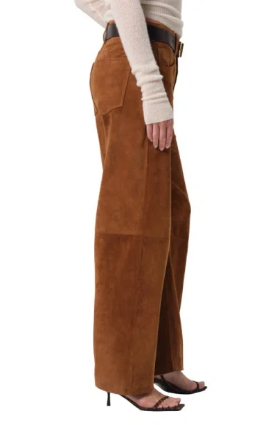 Citizen Of Humanity Citizens Of Humanity Miro High Rise Relaxed Jeans In Toasted Caramel In Brown