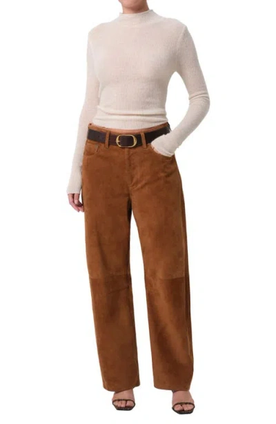 Citizen Of Humanity Citizens Of Humanity Miro High Rise Relaxed Jeans In Toasted Caramel In Brown
