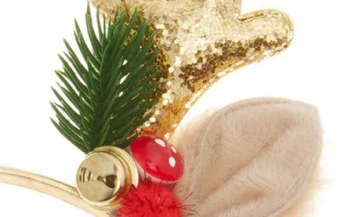 Cara Kids' Reindeer Assorted 3-pack Headbands In Multi