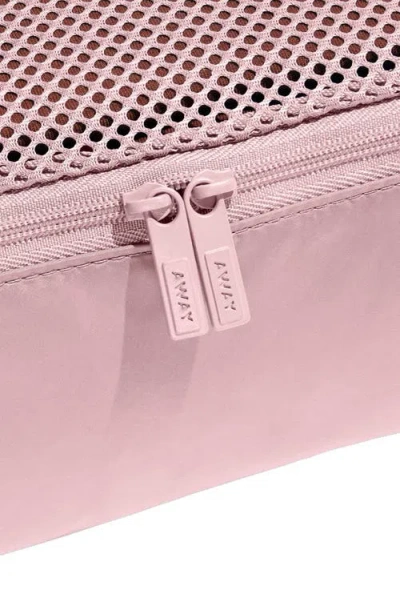 Away The Insider Set Of 4 Assorted Packing Cubes In Pink