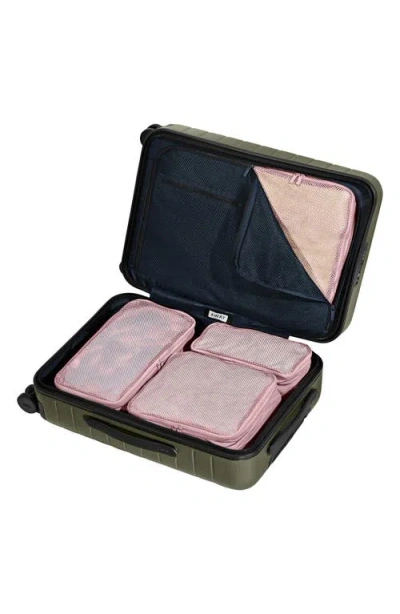 Away The Insider Set Of 4 Assorted Packing Cubes In Pink