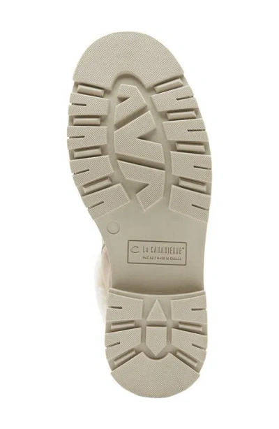 La Canadienne Dixie Genuine Shearling Trim Boot In Multi