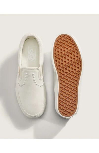 Vans Classic Slip-on Platform Sneaker In Multi