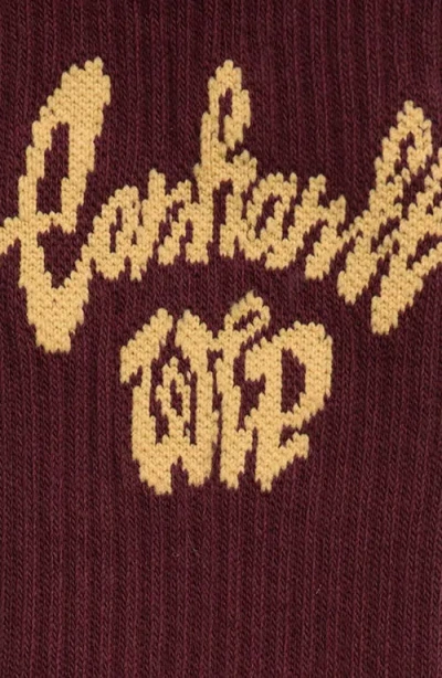Carhartt Work In Progress Chedda Socks In Brown