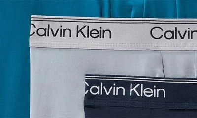 Calvin Klein Assorted 3-pack Microfiber Boxer Briefs In Multi