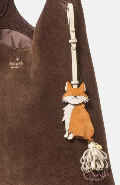 Kate Spade New York Critters Ginger Fox Bag Charm In Brown