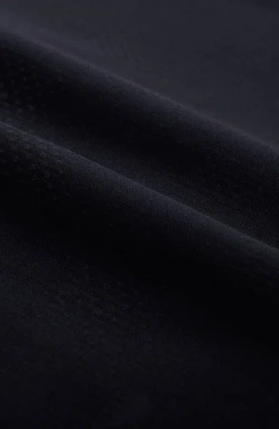 Bugatchi Axel Shaped Fit Jacquard Button-up Shirt In Black