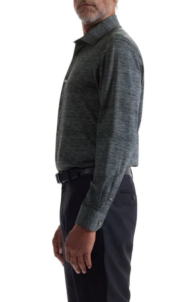 Bugatchi James Ooohcotton® Space Dye Button-up Shirt In Multi